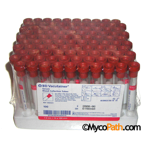 BD 10ml Red Blood Collection Tube