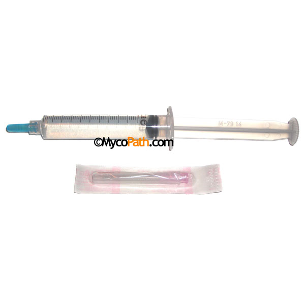 BD 10cc Blank Syringe with Needle